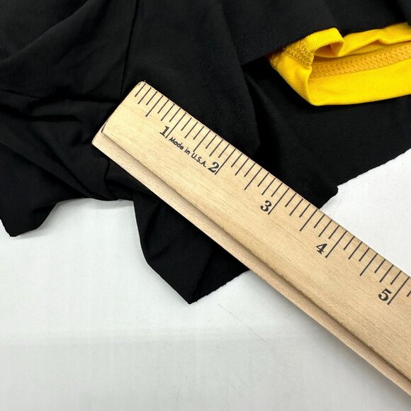 Sofibella Shorts Womens Pull On Gold Jewel Performance Athletic Black Yellow XS - Picture 7 of 11